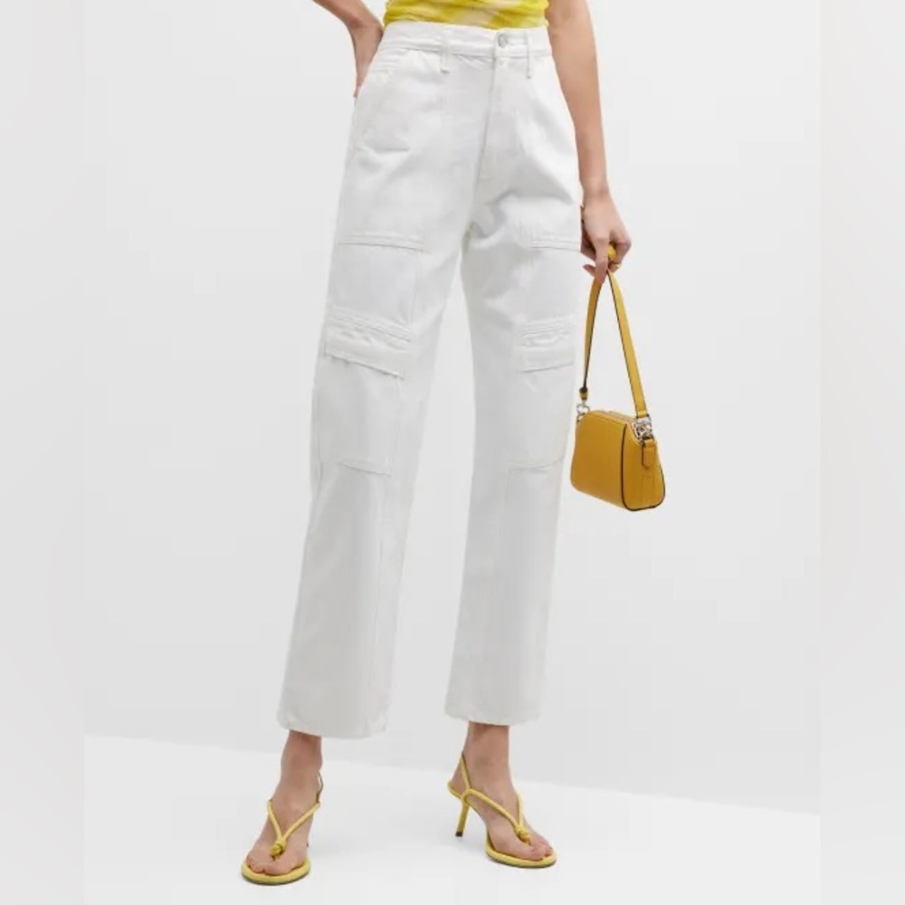 Agolde Cooper White Jeans